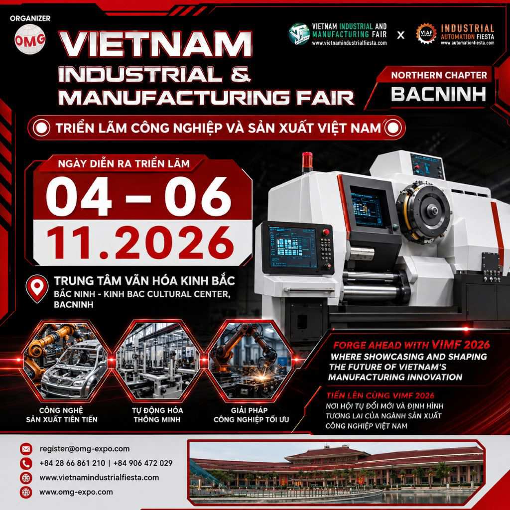 VIMF Bắc Ninh 2026 | Thiết kế, thi công gian hàng